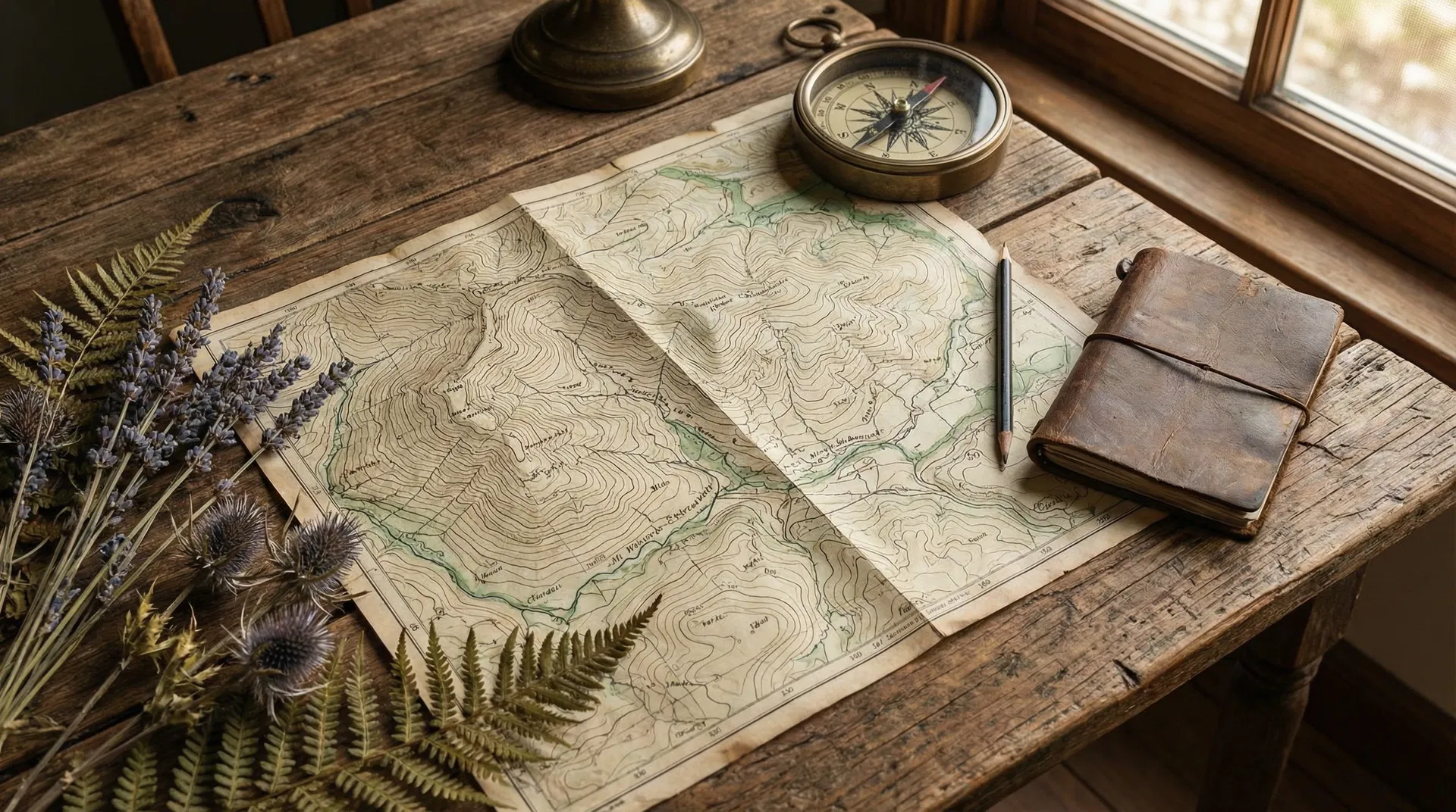 Mapa topograficzna Karkonoszy